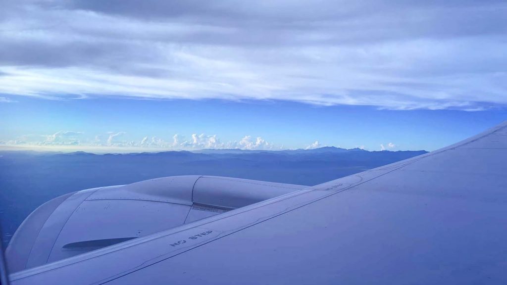 飛機上網外拍的風景