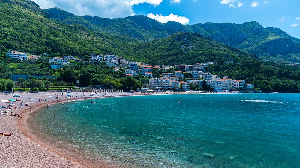 Sveti Stefan 沙灘