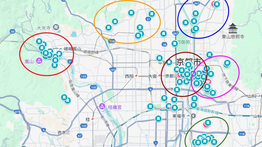 日本自由行行程規劃技巧：用 Google Maps 標記每日路線與想去的店家
