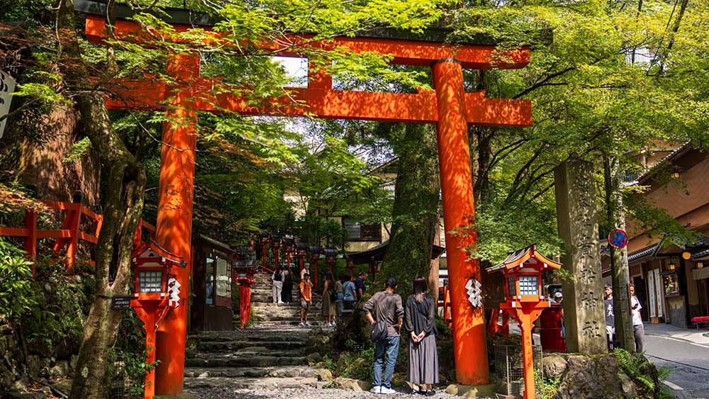 貴船神社鳥居